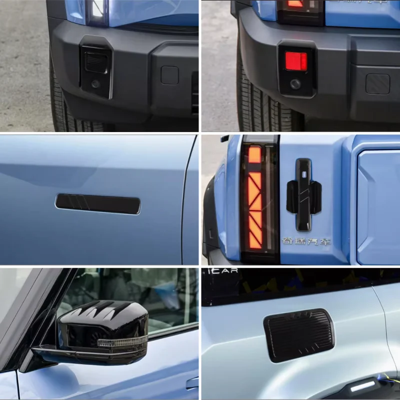 Для Chery Icar 03 JAECOO J6 2024 2025 рамка противотуманные фары крышка лампы поворотное