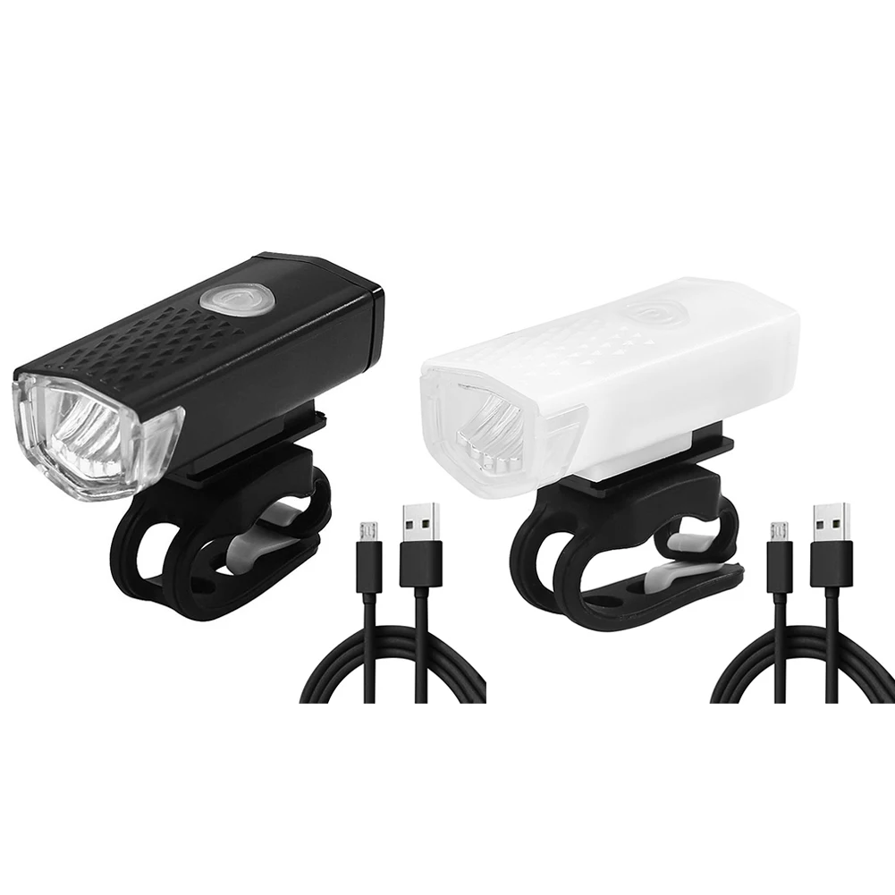 

LED Portable Bike Headlight Waterproof XPE LED 300LM Warning Floodlight Outdoor Cycling Handlebar Mounted Headlamp