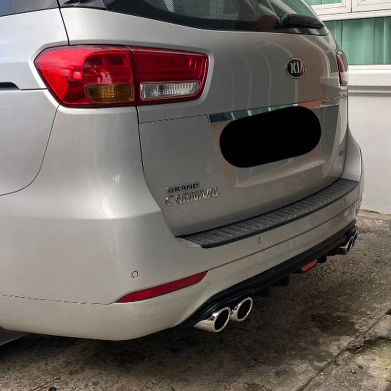 Для Kia Carnival задний диффузор сплиттер бампер спойлер для губ комплект кузова
