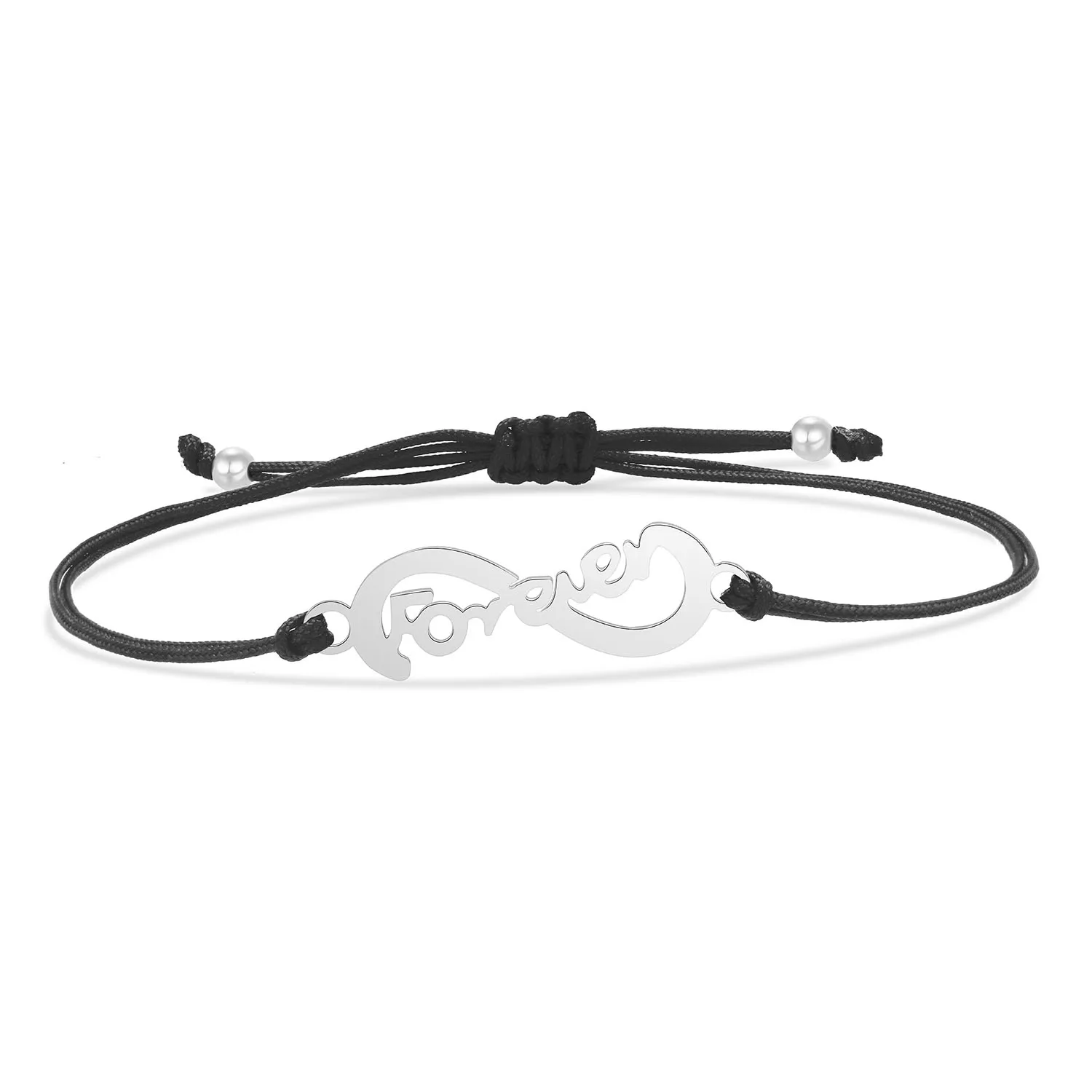 Женский браслет из нержавеющей стали с позолоченными элементами |