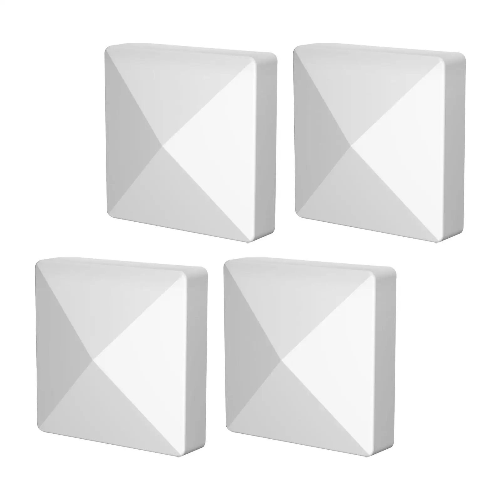 4 шт. крышки для пирамидальных стоек защитная крышка сменная Крышка верхние