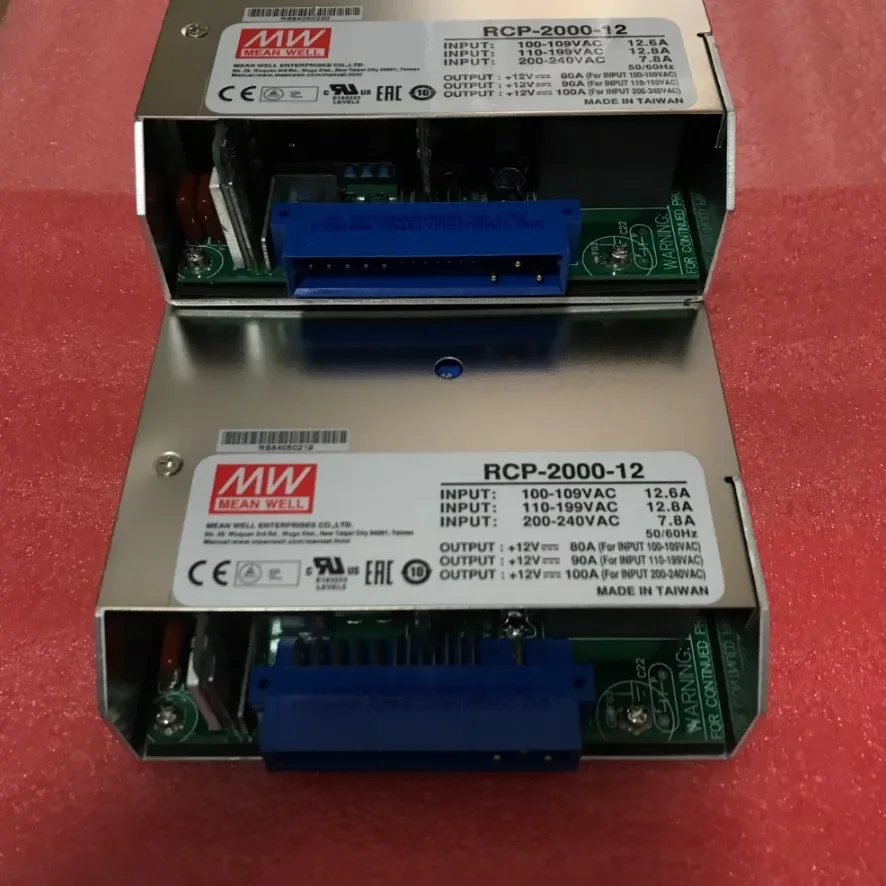 Тайваньский импульсный источник питания Mingwei RCP-2000-12 1200 Вт 12 В 100 А авторизованное