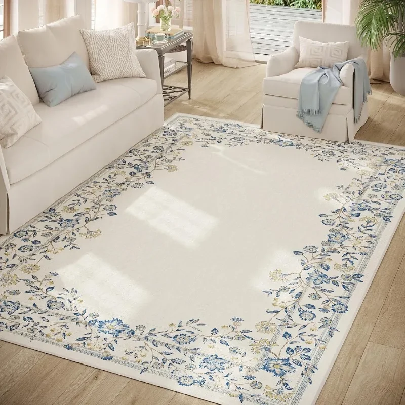 Декоративный коврик для гостиной складной прикроватный спальни стирающийся в