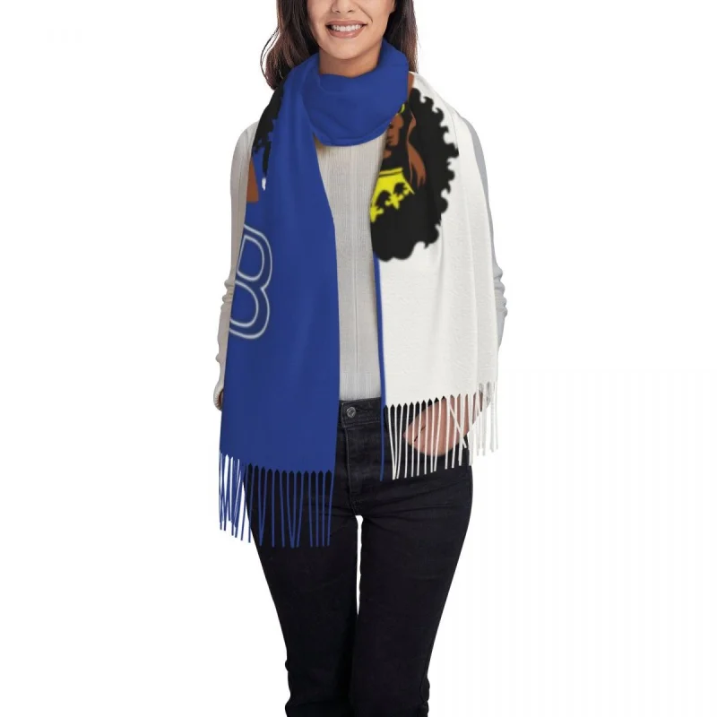 Рисунок 2 - Женская длинная шаль Zeta Phi Beta