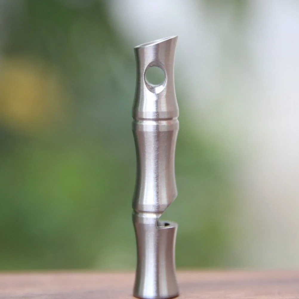 

Outdoor Dog Trainer Bark Control Whistle Metal Silent Stop Barking Sports Hanging