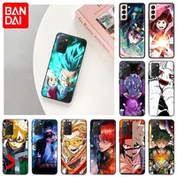 my hero academia case for samsung galaxy s22 s21 s20 fe s10 lite s9 s8 plus s7 a91 capinhas ultra thin black soft silicone cover
