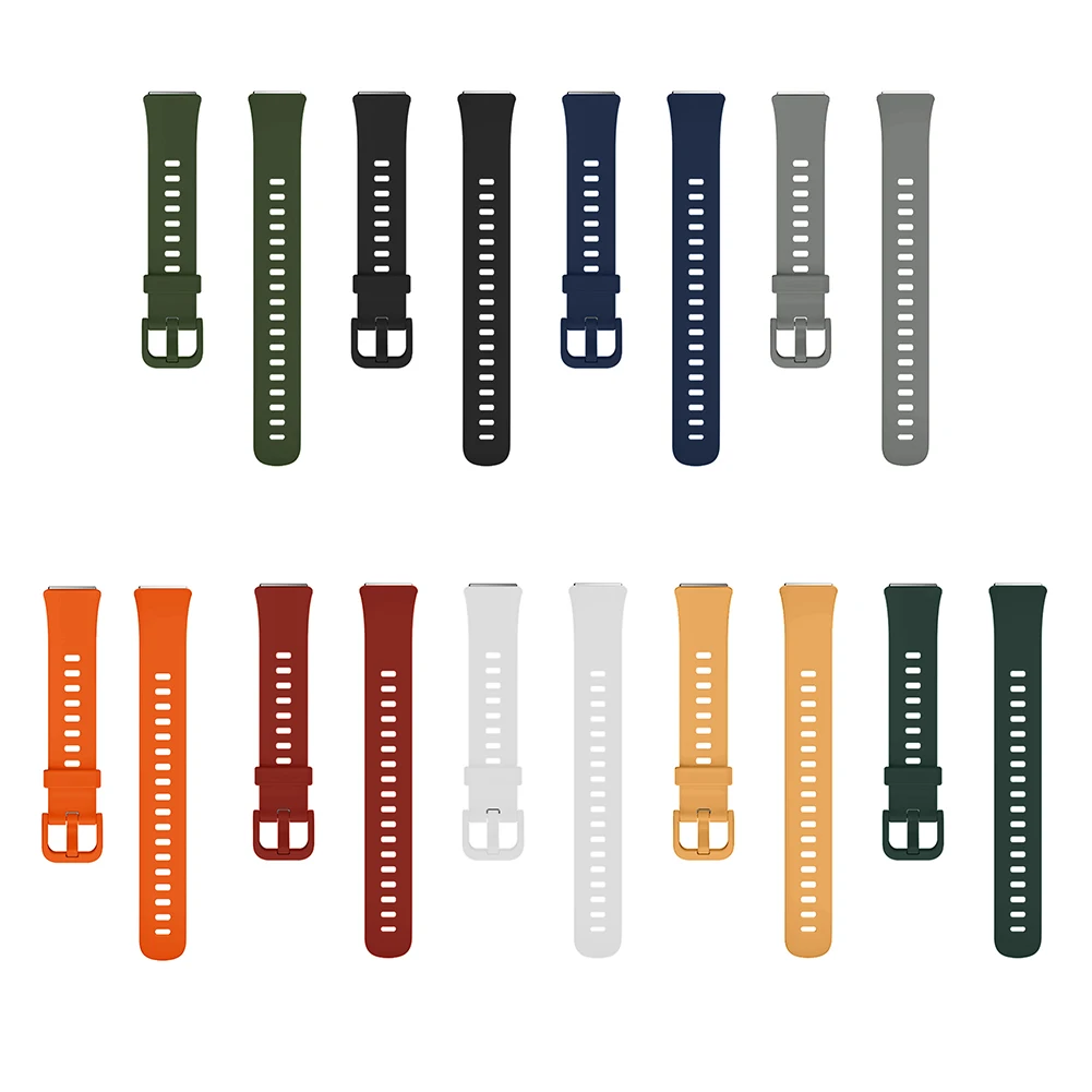 

Watch Strap for Huawei Band 7 Wristband Silicone Bracelet Quick Release Wrist Straps Smartwatch Accessories