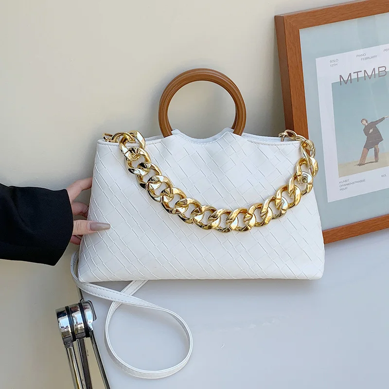 

Brand Woven Pattern Tote Bags Women High Quality Pu Shoulder Bag Fashion Purses and Handbag Designer Crossbody Bag Large Satchel