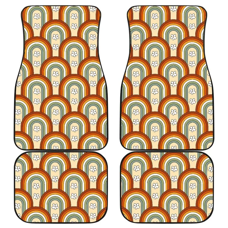 Boho Rainbow Car Floor Mats, Hippie Car Mat, Car Accessories For Women, Stoner Gifts, Retro Car Accessories, Interior Car Decor, Boho Rainbow Car Floor Mats, Hippie Car Mat, Car Accessories For Women, Stoner Gifts, Retro Car Accessories, Interior Car Decor,