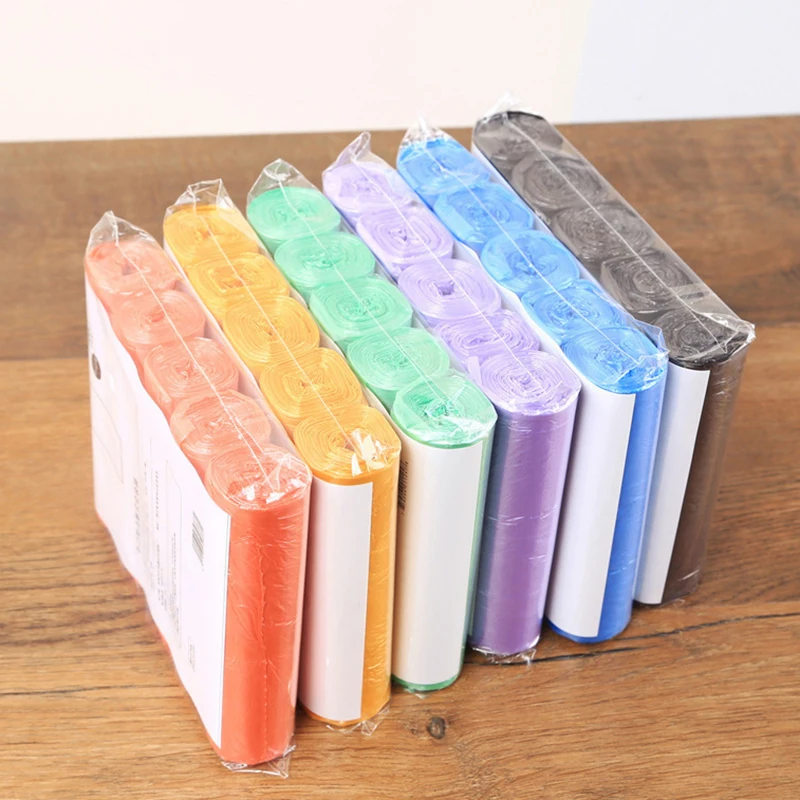 5 рулонов 1 упаковка 100 шт. одноразовые мешки для мусора