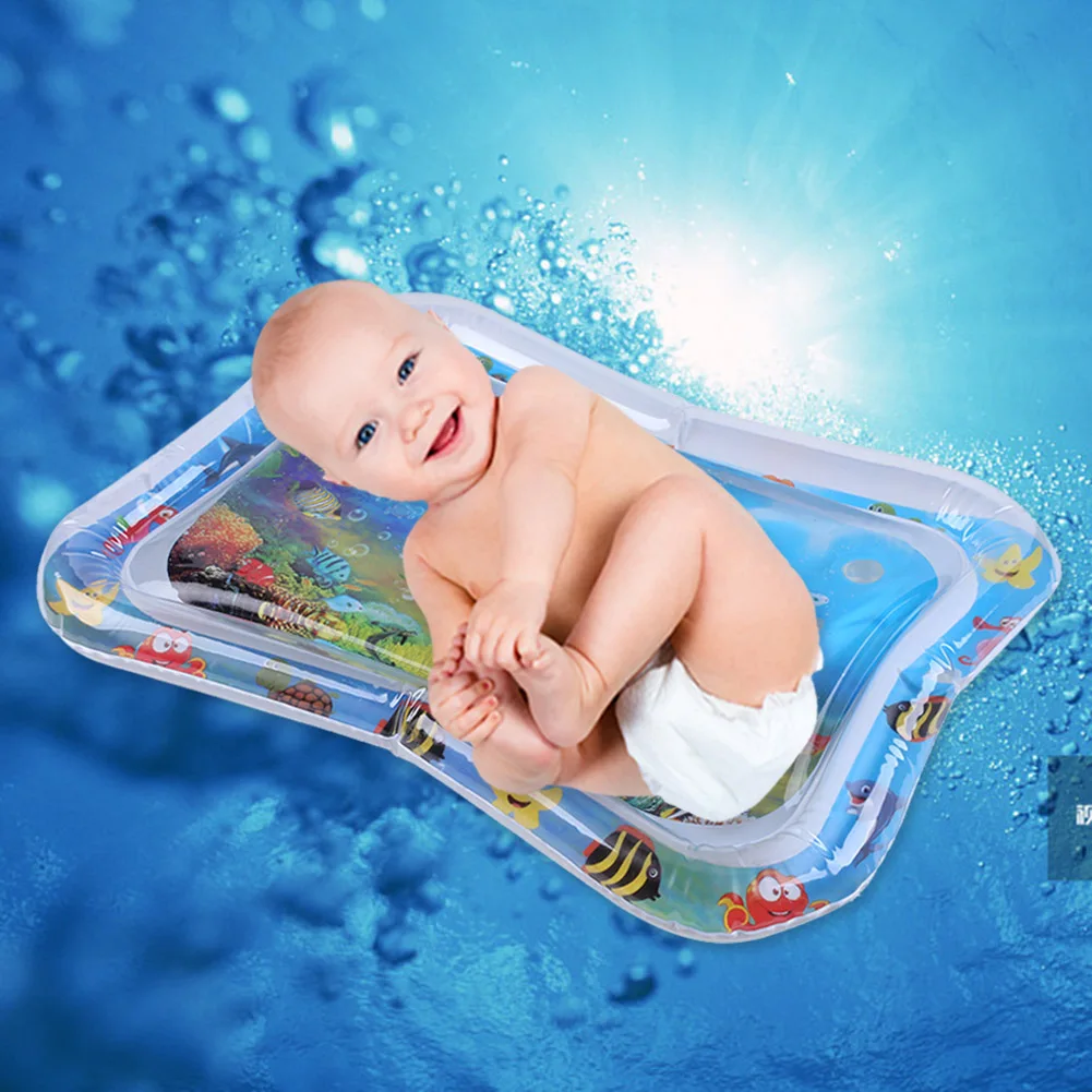

Cartoon Toddler Fun Activity Babies Water Mat Creative Water Pad Funny Pat Pad Necessary Baby Inflatable Water Play Accessories