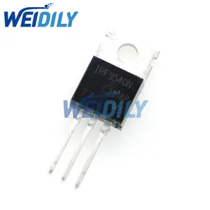 5PCS IRF9540 IRF9540N IRF9540NPBF TO-220 100V/23A/0.117 European P channel field-effect Triode Transistor