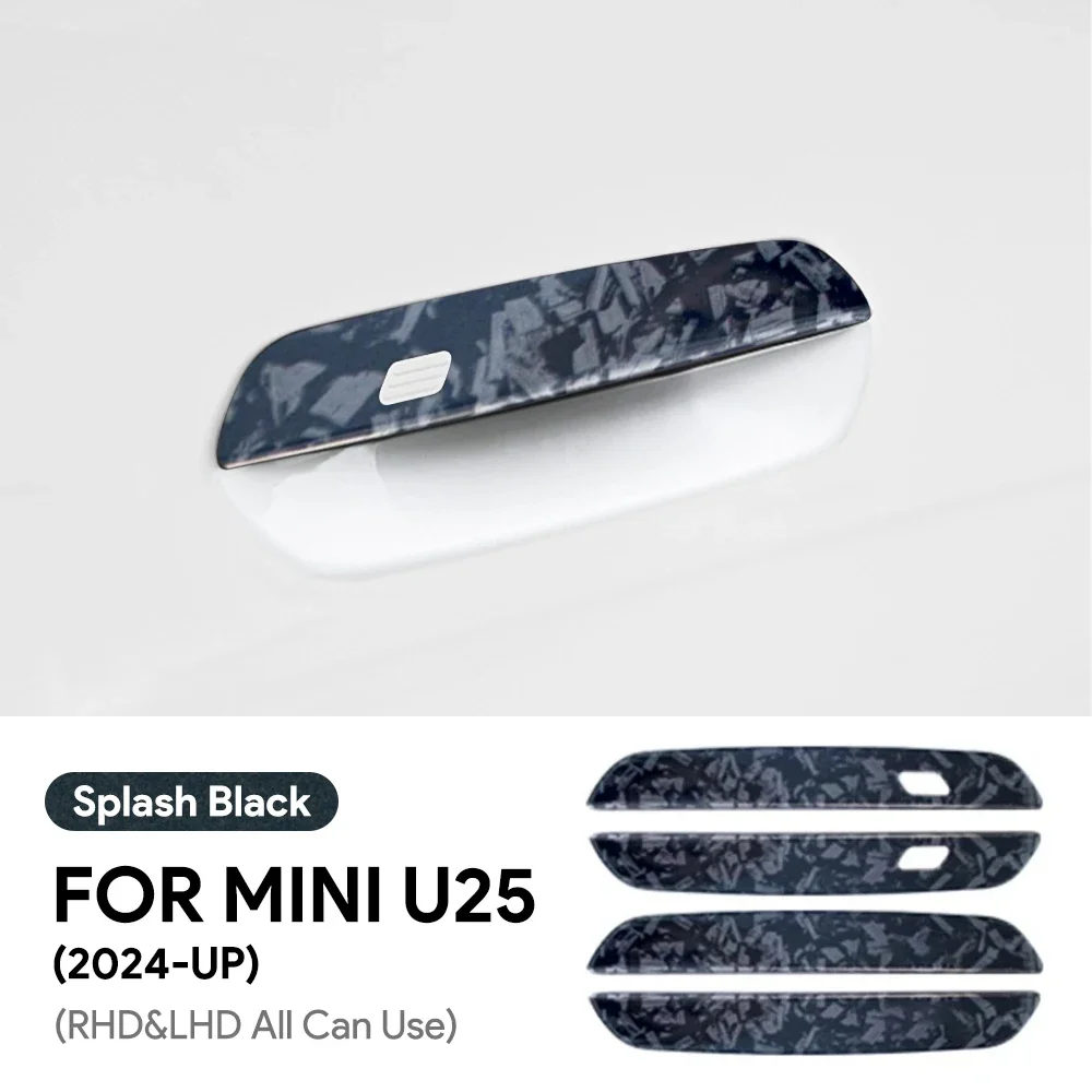 4 шт./компл. ABS для Mini Cooper Countryman U25 2024 2025 дверная ручка автомобиля чаша панель