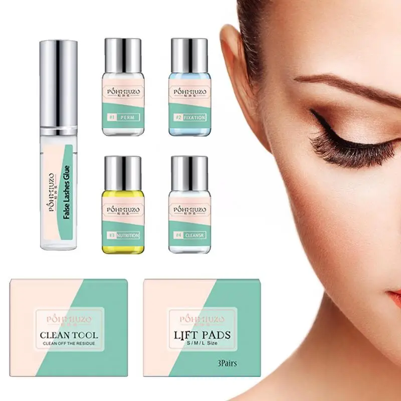 

Eyelash Perm Kit | Professional Lash Curler Kit | Lash Lift Tool Eyelash Lifting Styling Set Make Your Eyes Look Bigger Lasts Ne