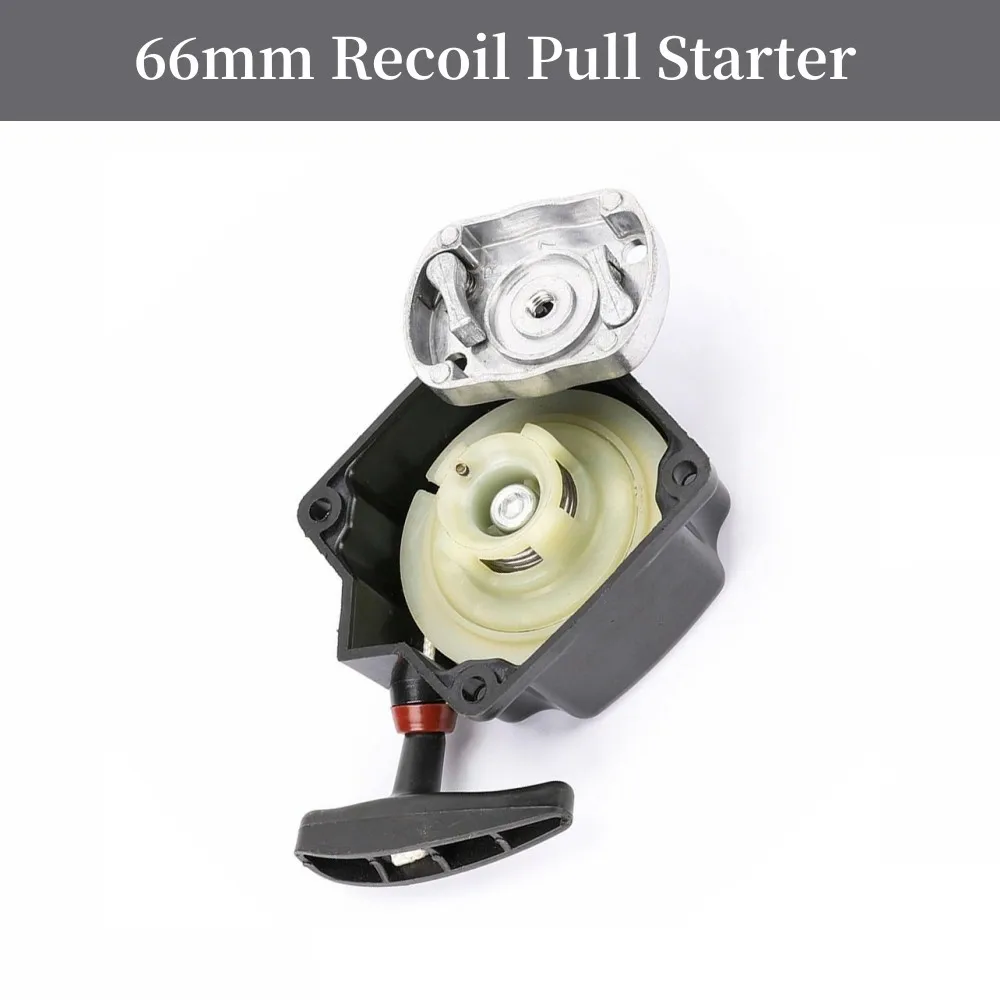 

66mm Recoil Pull Starter Start For 49cc 52cc Brushcutter Whipper Snipper Trimmer String Trimmer Parts Garden Accessories