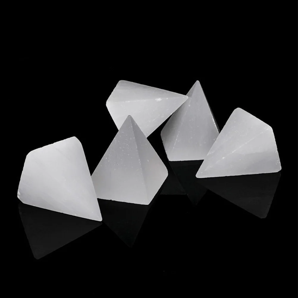 

Soft Decoration Home Desktop Artwork Pyramid Ornament Energy Natural Crystal Stone Small Craft