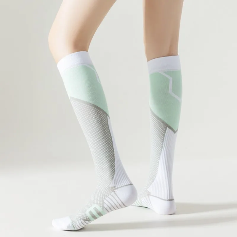 

Носки женские до середины икры, тонкие облегающие гольфы, Нескользящие, Нескользящие, черные