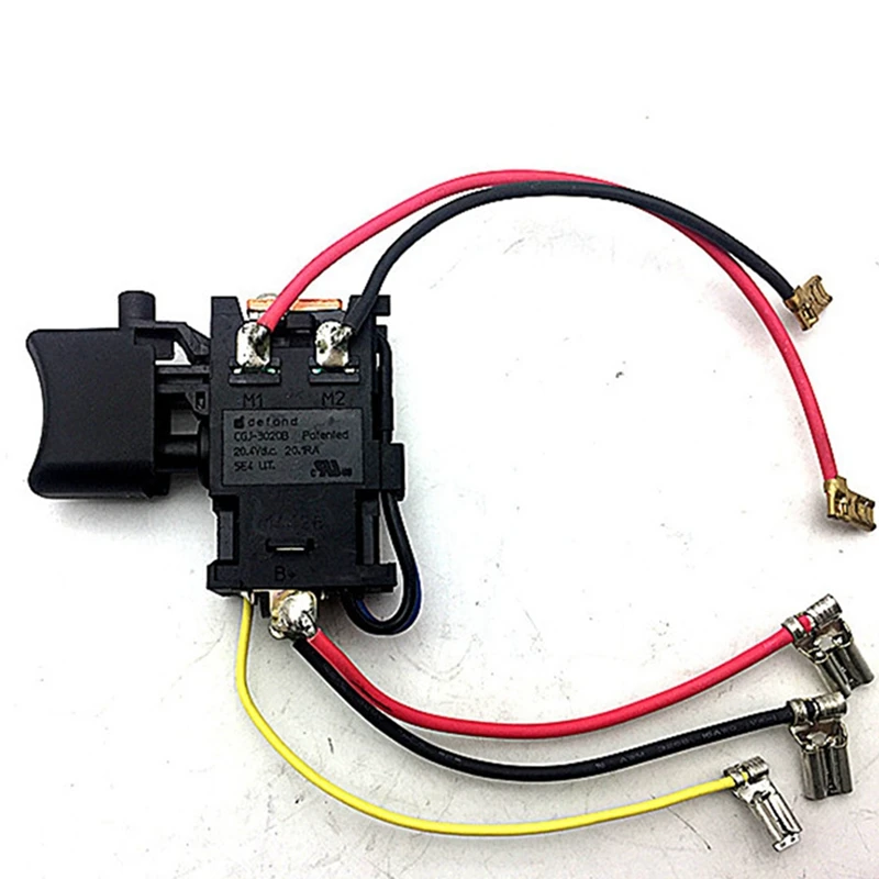 Переключатель для Макиты 638887 -6 HP457D DF457DWE DF457D HP347D DF347D DF347DWE Аккумуляторная