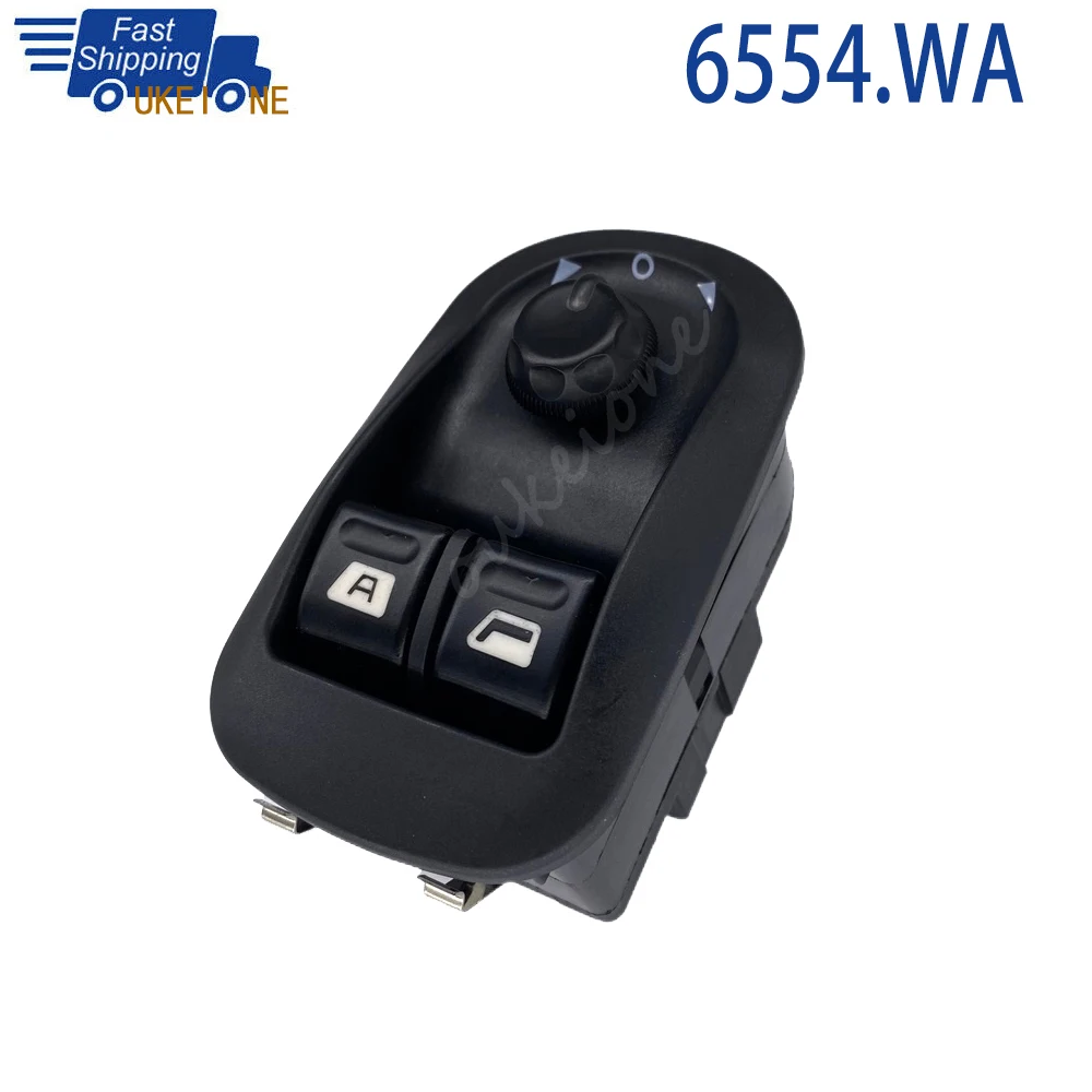 

Для Peugeot 206 207 306 Citroen C2 Jumpy Fiat Scudo Exper 1993-2017 переключатель управления зеркалом электрического окна 6554WA автомобильные аксессуары
