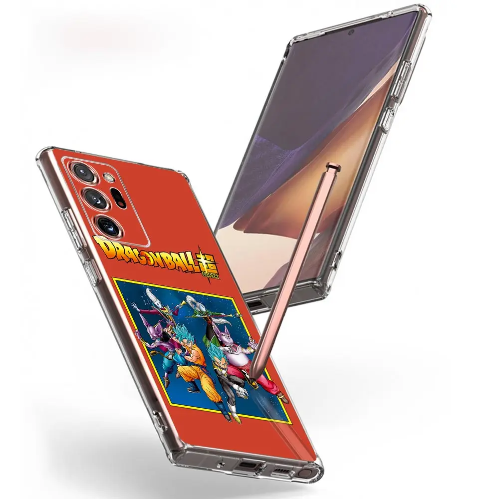 dragon ball z hot case for samsung galaxy note 20 ultra 10 plus 9 10 lite 8 m51 m31 m31s m30s m11 clear phone shell cover free global shipping