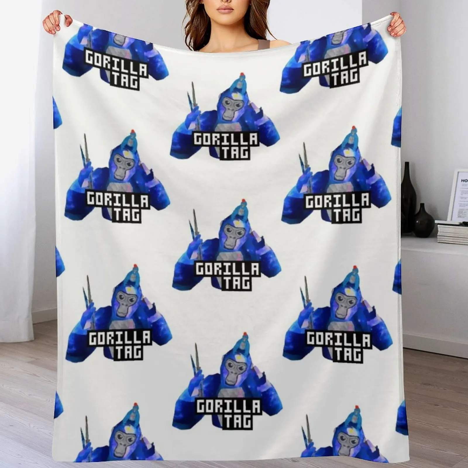 Шляпа Gorilla Tag Monkey от POLKART Throw Blanket