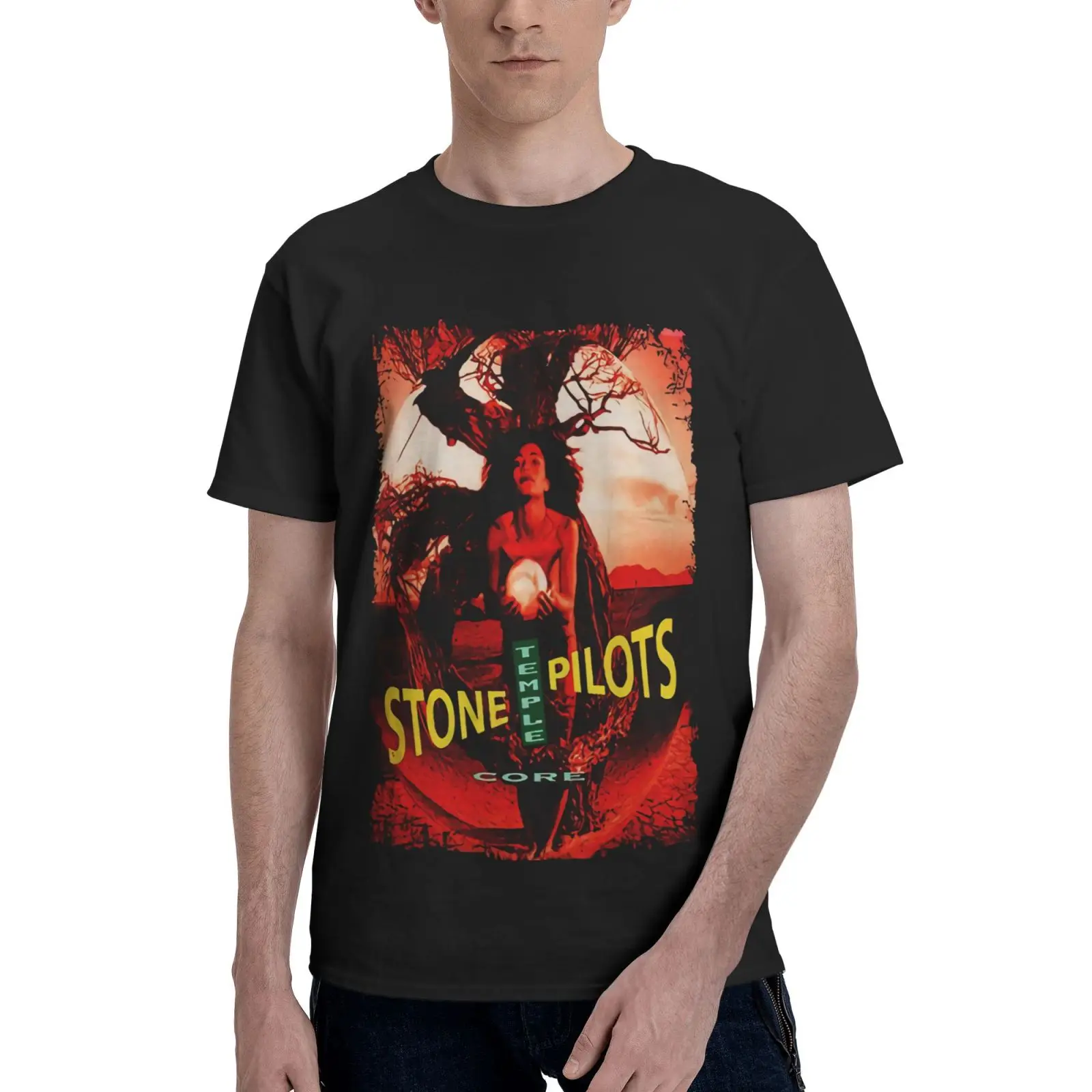 

Stone Temple Pilots Core 1992 100 4579 Men T-Shirt Top Men's Shirt Men's Clothes Men's T-Shirt Oversize T-Shirts Tops Harajuku
