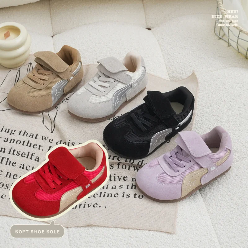 CBC 『 Deshi Форрест Гамп Детская обувь для малышей Весна и осень Бархатные мальчики