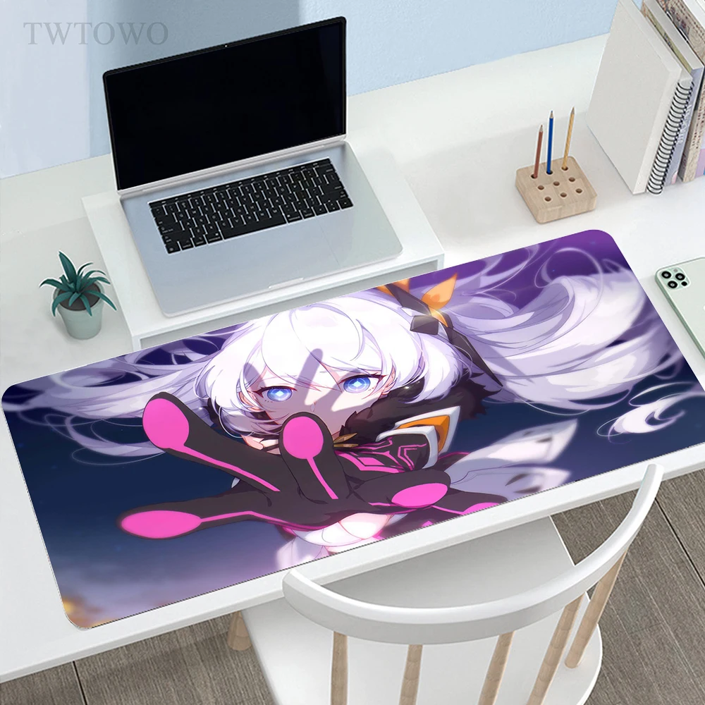 

Honkai Impact Mousepad Large Home Custom New MousePads keyboard pad Desk Mats Soft Laptop Gamer Office Desktop Mouse Pad