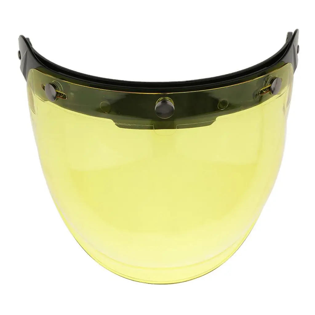 

Universal up Lens Bubble Face Wind Protector 4 Colors For Retro Motorcycle Moto Capacete