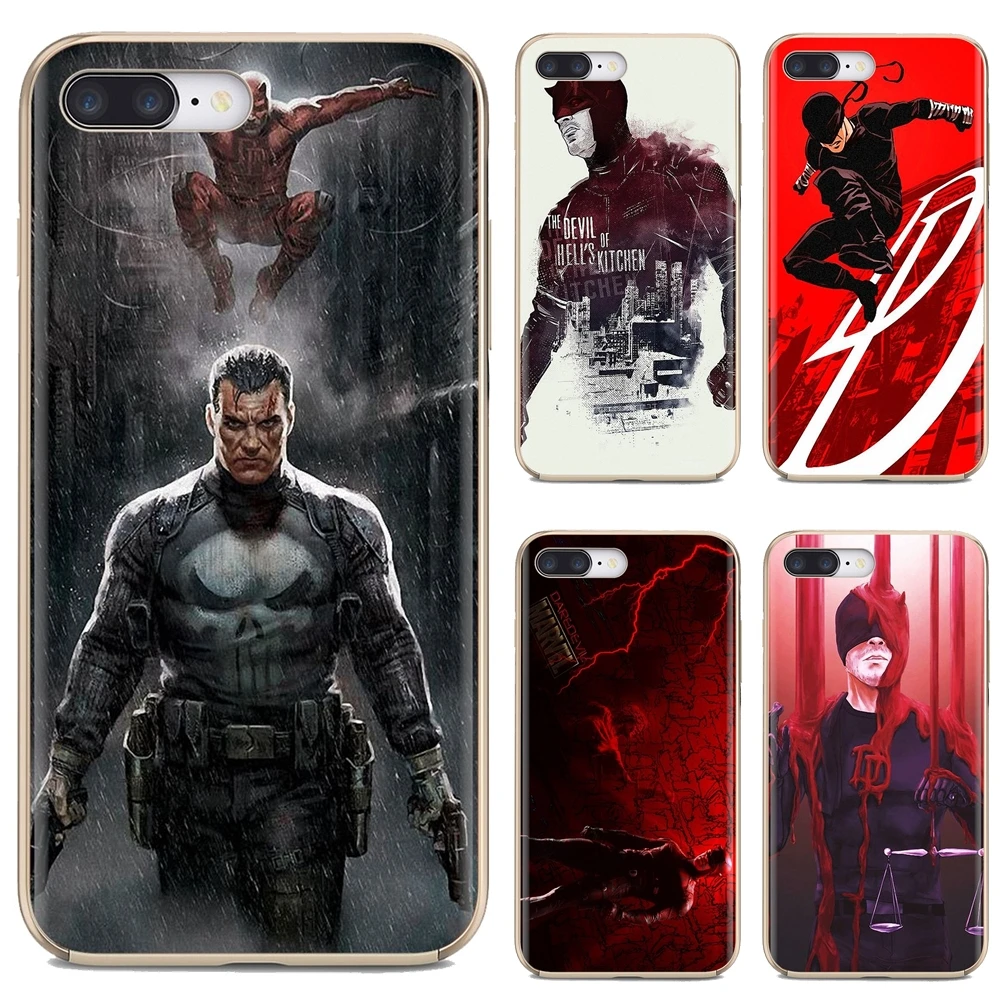 Красный супергерой Daredevil комиксы Marvel для Oppo realme 6 7 i c3 Huawei Mate 20 9 10 40 Lite Pro Nova 2 2i 3 3i 5t