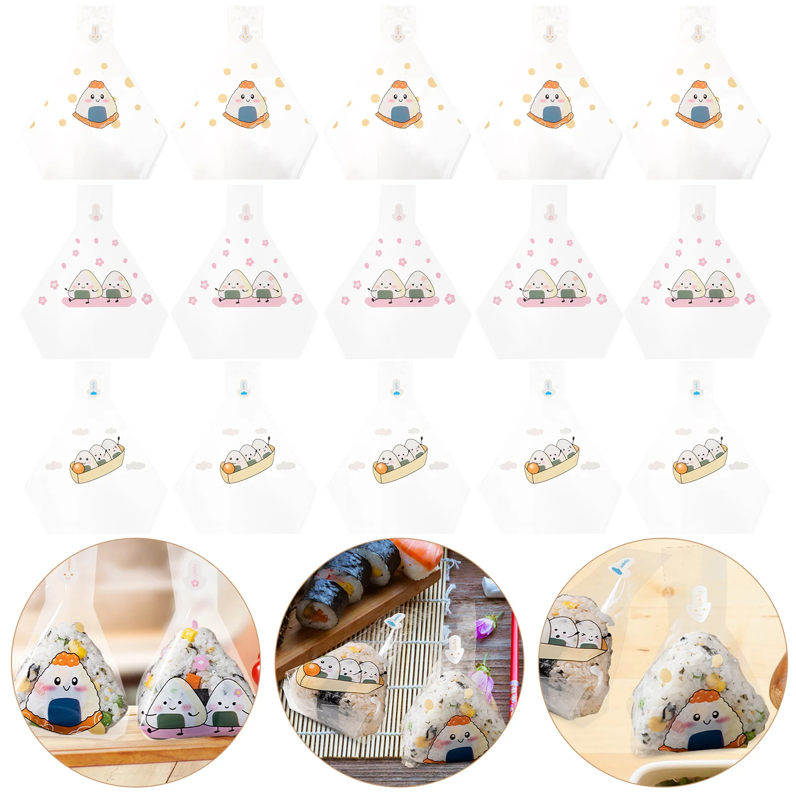 

50pcs Onigiri Wrapper Onigiri Wrappers Sushi Wrapper