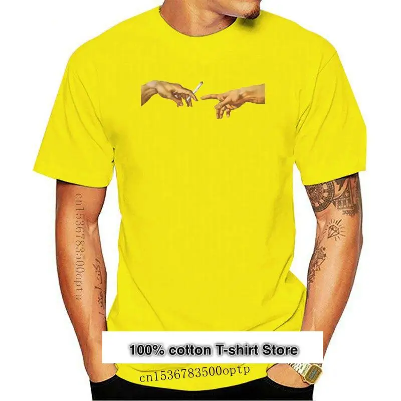 

Camiseta de One Yona para hombre, camisa с принтом Микеланджело, Harajuku, хип-хоп, 100% хлопок