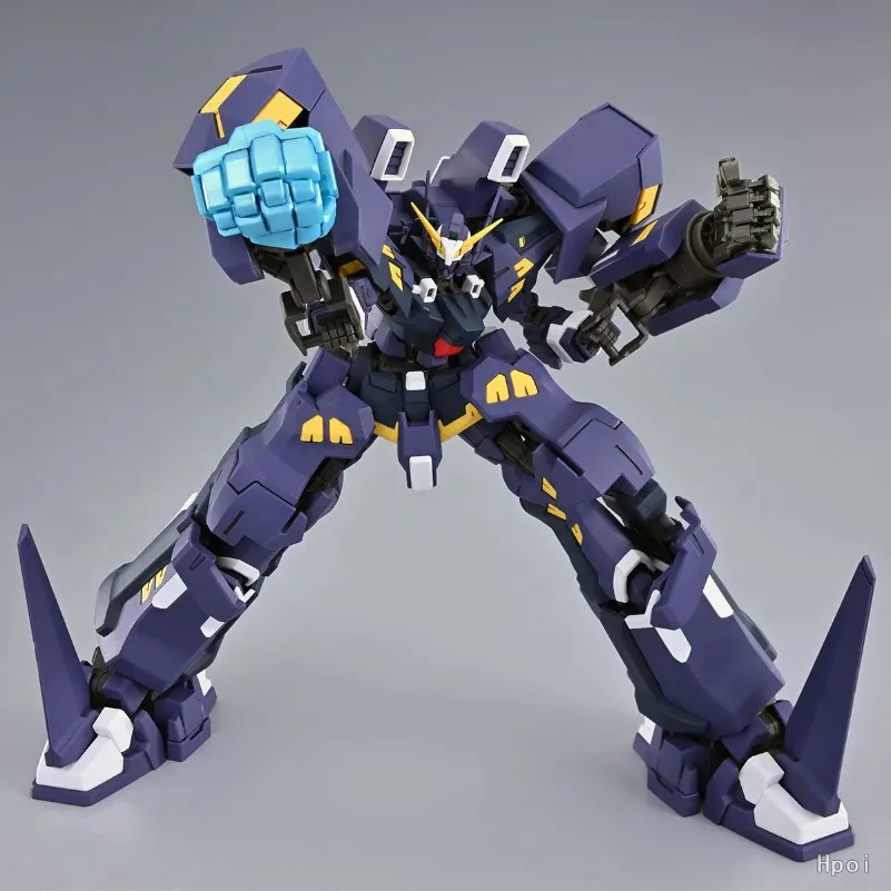 Фото Коллекционная фигурка Bandai HG RTX-011AMB Huckebein Boxer из Super Robot Taisen OG, аниме-модель, игрушка для демонстрации, в оригинальной коробке №3