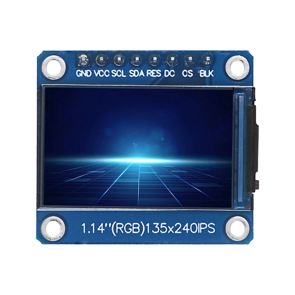 1 14 дюймовый модуль дисплея IPS LCD TFT ST7789 HD цветной экран полный обзор 8pin 135x240 3 V