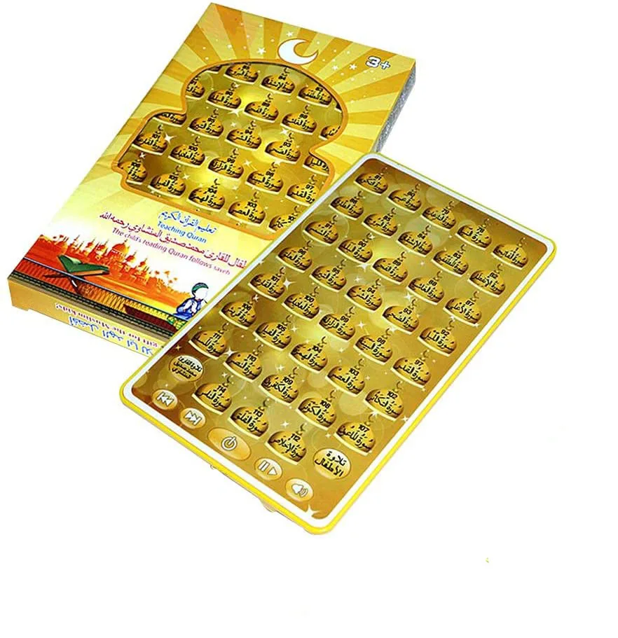 

Holy Quran Learning Machine Toy Pad Baby Kids Educational Arabic Tablet for Muslim Islam Electronic Arabic Toy