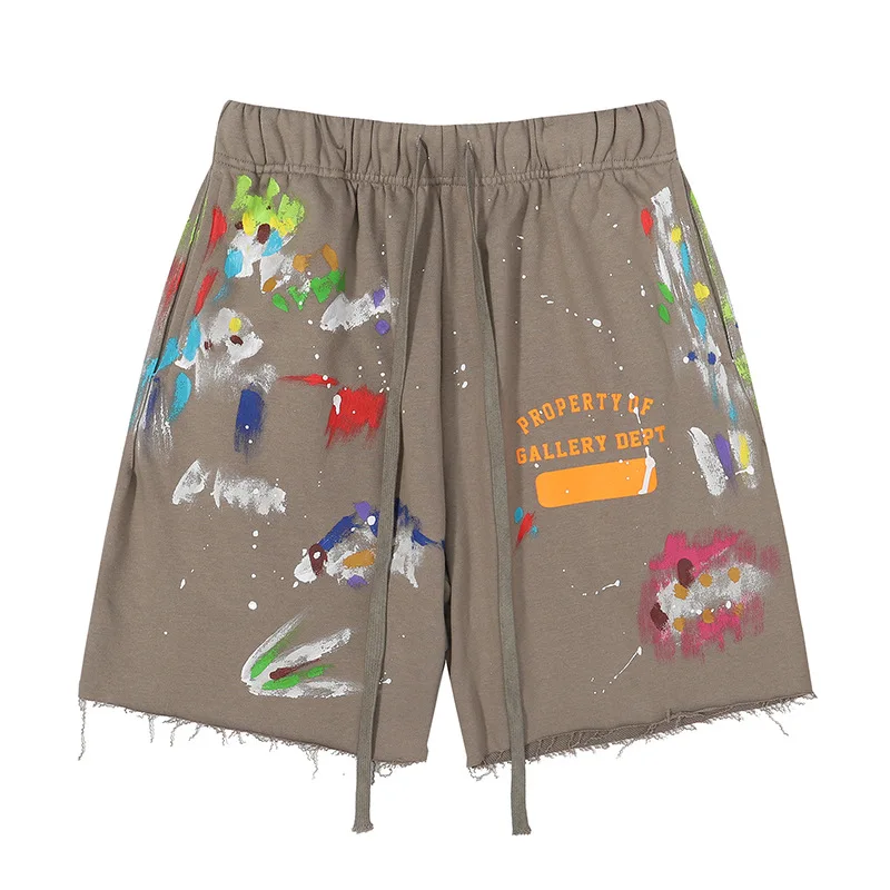 GALLERY DEPT 2023ss New Summer Casual Men Women Boardshorts Breathable Beach Comfortable Fitness Basketball Sports Short