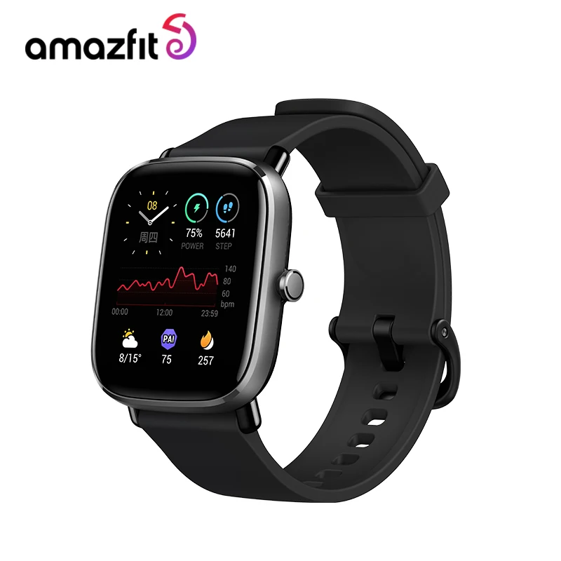 

Оригинальный Amazfit GTS 2 Mini SmartWatch 70 спортивных режимов Мониторинг сна GPS AMOLED-дисплей SmartWatch для Android для iOS