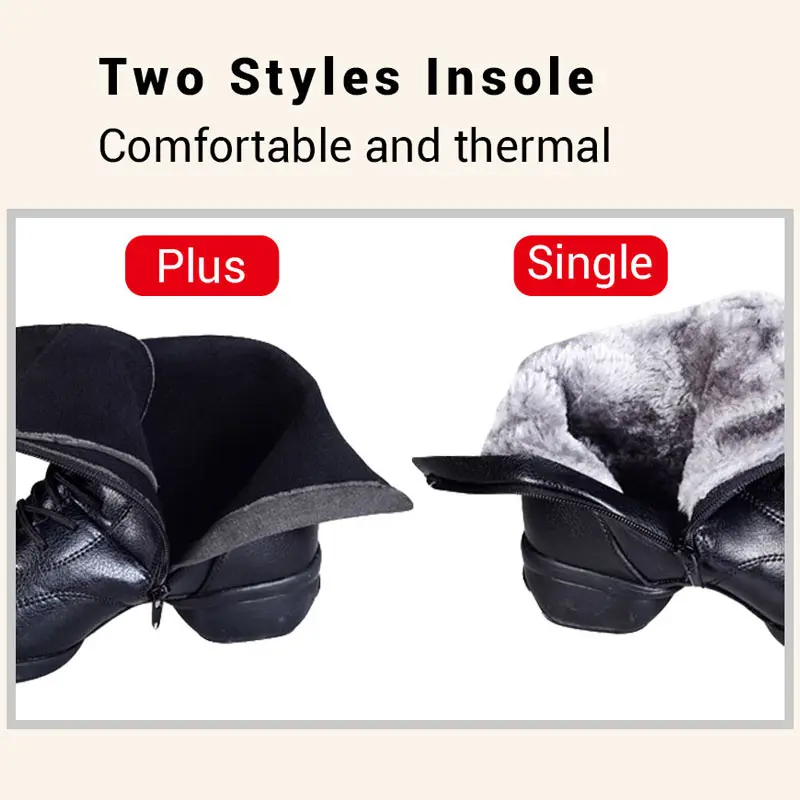 Women's Dance Boots Jazz Dance Shoes For Ladies Autumn Soft Sole Outdoor Female Modern Square Dancing Sneakers Winter Woman Boot