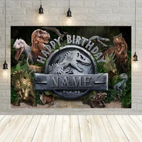 dinosaur park world theme backdrop photographic studio photo background newborn baby birthday party decorations custom photozone
