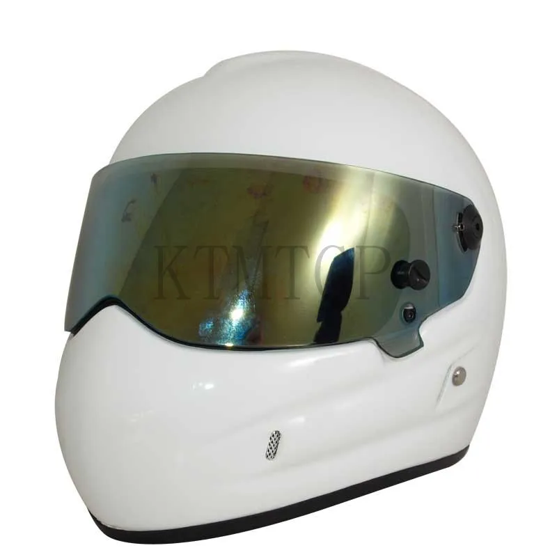 

High Quality Fiberglass Motorcycle Full Face Protective Helmet,F1 and ATV-3 Racing High Strength Race Protective Helmet ECE DOT