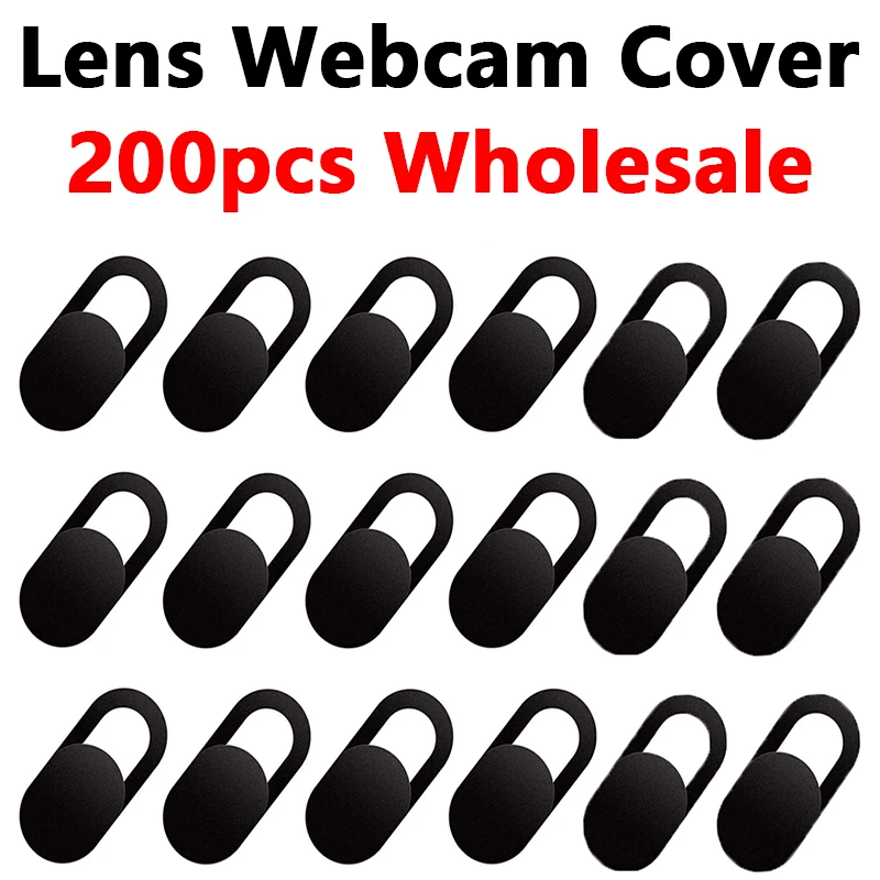 

200pcs Laptop Webcam Cover Webcam Universal Phone Antispy Camera Cover For iPad Web PC Macbook Tablet lenses Privacy Sticker