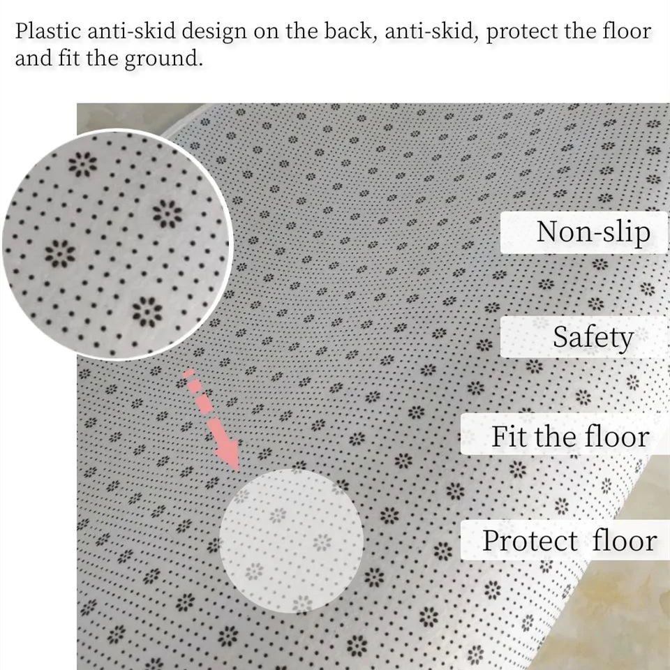 Домашний мультяшный коврик с рисунком животных Детский напольный для ползания