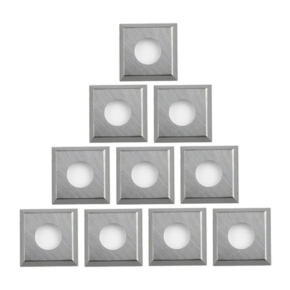 10 шт. Набор сменных твердосплавных режущих пластин для токарного станка 11x11x2 0 мм