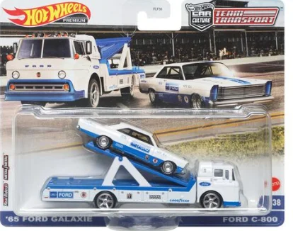 Hot Wheels 65 Ford Galaxy &amp C-800 1/64 литые автомобили