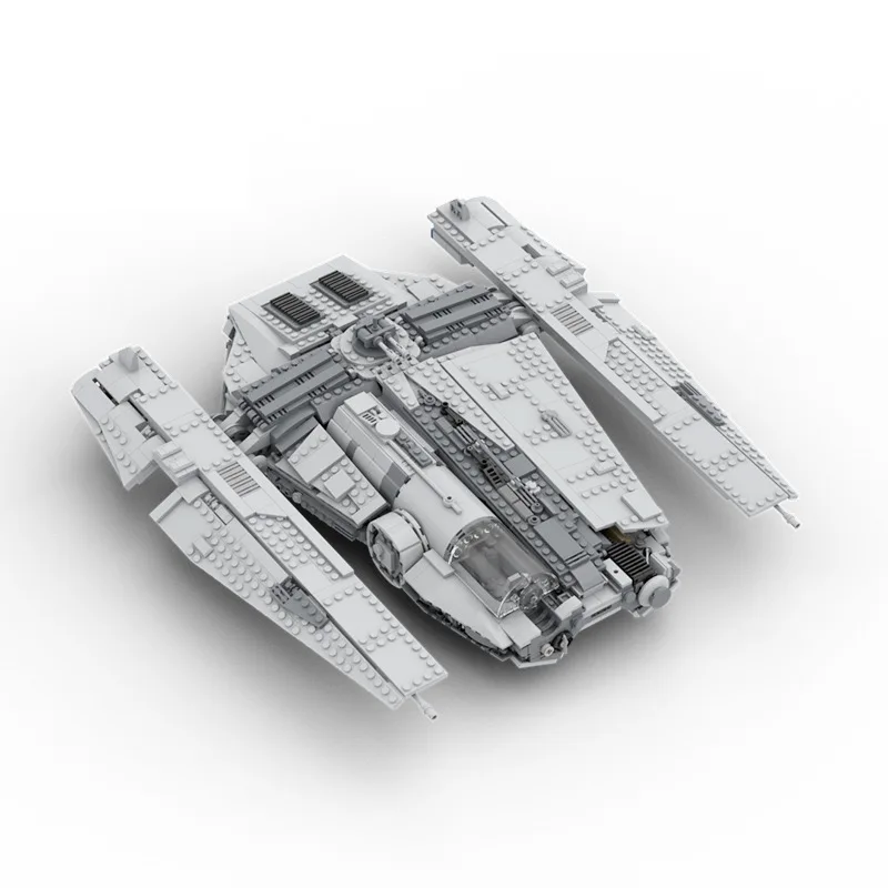 Фото MOC Fondor Haulcraft Научная фантастика Космический корабль Модель Строительные блоки Технология Кирпичи Собранные самолеты Головоломки Игрушки Подарки для детей №2