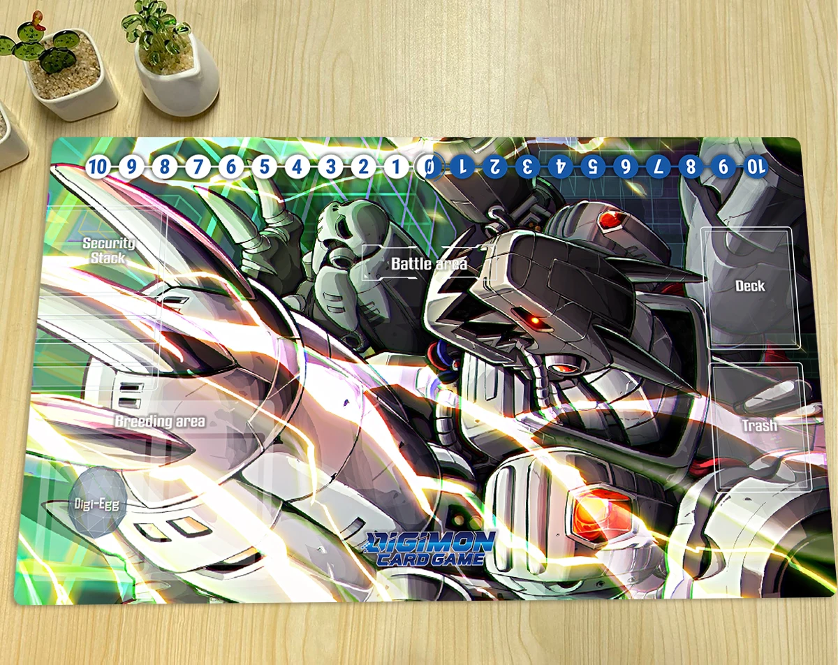 

Игровой коврик Digimon Mugendramon DTCG, настольная игра, игровой коврик, Аниме Коврик для мыши, аксессуары и сумка для игр