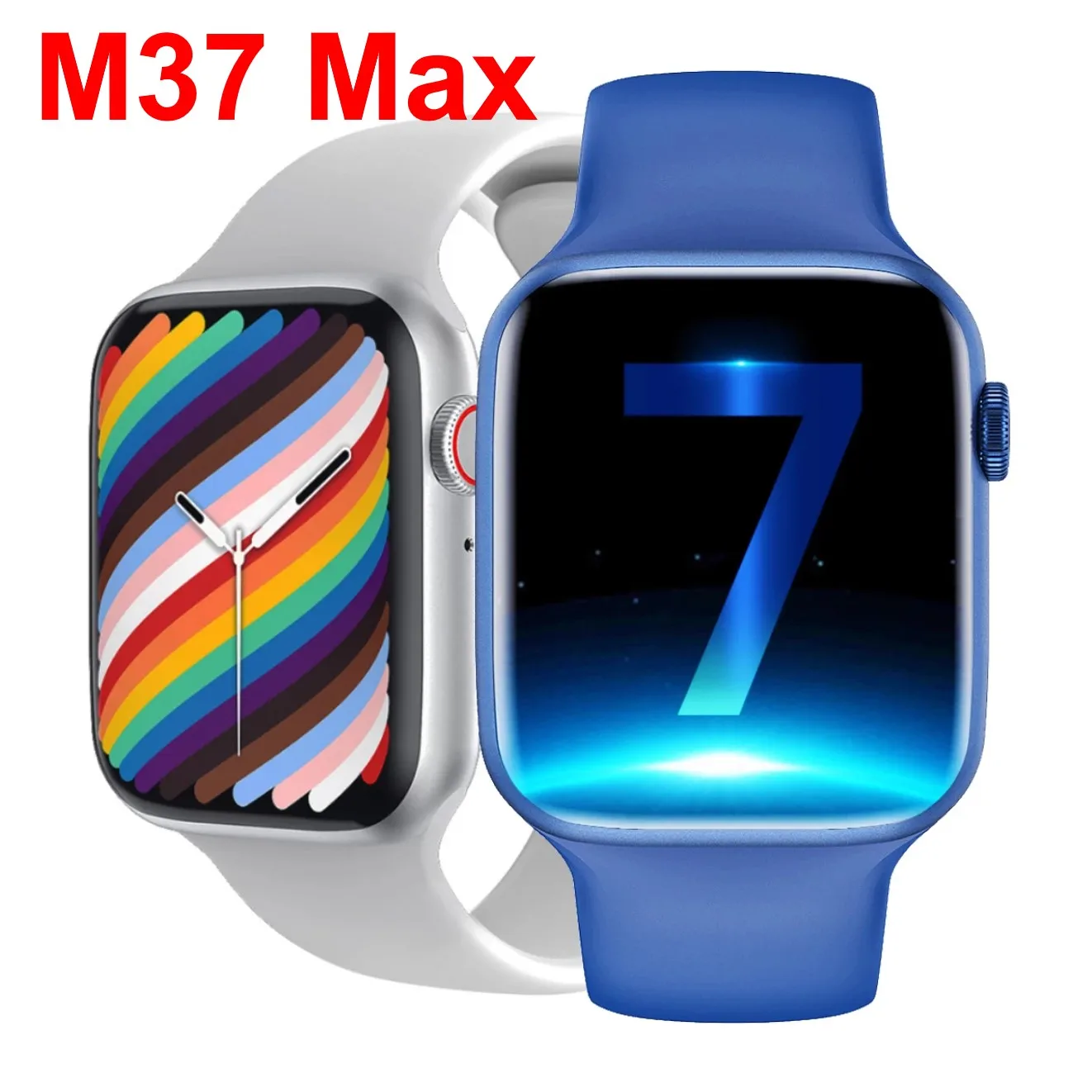 

IWO 13 Pro M37 Max Smart Watch Men 2021 Bluetooth Call Custom Dial Sleep ECG Monitor Women Smartwatch PK DT100 Smart Watch IP68