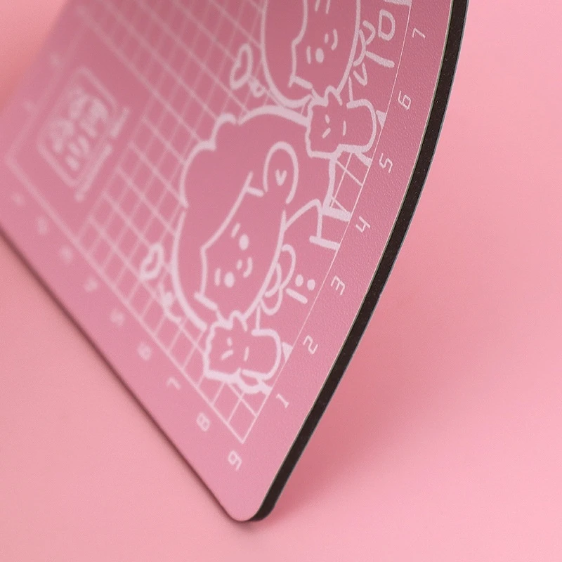 1 шт. A6 милый розовый коврик для резки с одной стороны идеальная