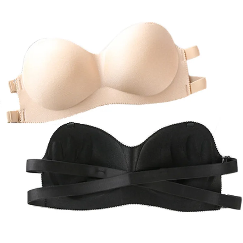 Женский невидимый бюстгальтер без косточек бретелек |