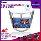 Автомагнитола на Android для Hyundai Solaris, Verna, Accent 1 2010-2016, мультимедийный видеоплеер, навигация, GPS, 2din, DVD, стерео, головное устройство